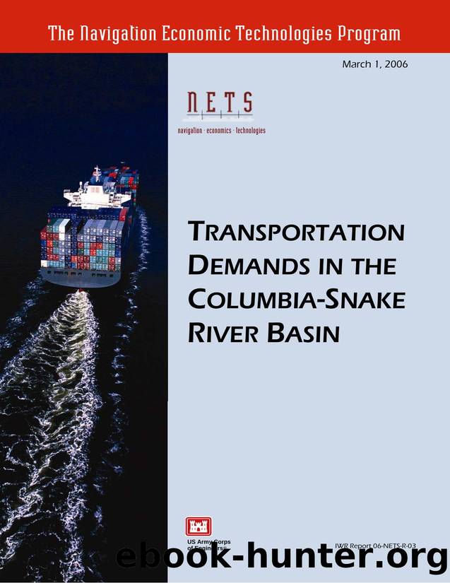 Transportation Demands in the Columbia River Basin by Wesley Wilson