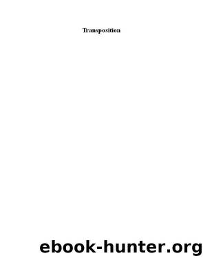 Transposition by Gregory Ashe