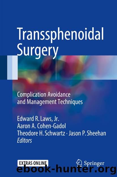 Transsphenoidal Surgery by Edward R. Laws Jr Aaron A. Cohen-Gadol Theodore H. Schwartz & Jason P. Sheehan