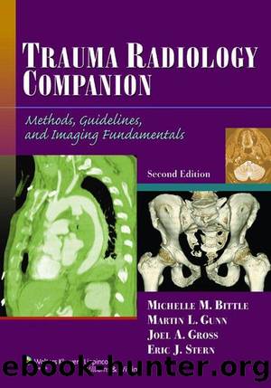 Trauma Radiology Companion (Imaging Companion Series) by Bittle Michelle M