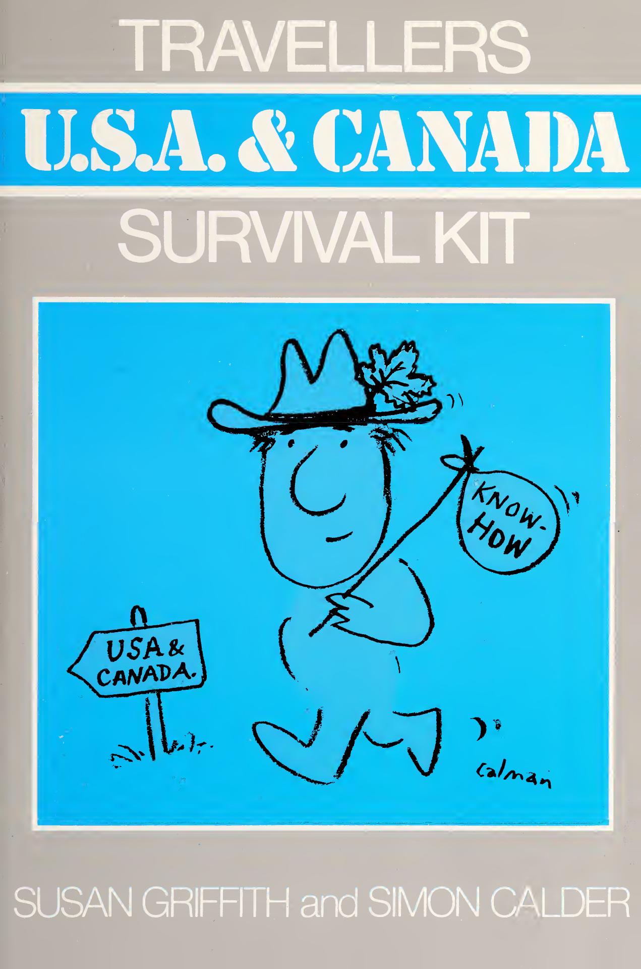 Travellers Survival Kit: U.S.A.and Canada by Susan Griffith
