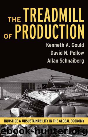 Treadmill of Production: Injustice and Unsustainability in the Global Economy by Gould Kenneth A. Schnaiberg Allan. Pellow David N