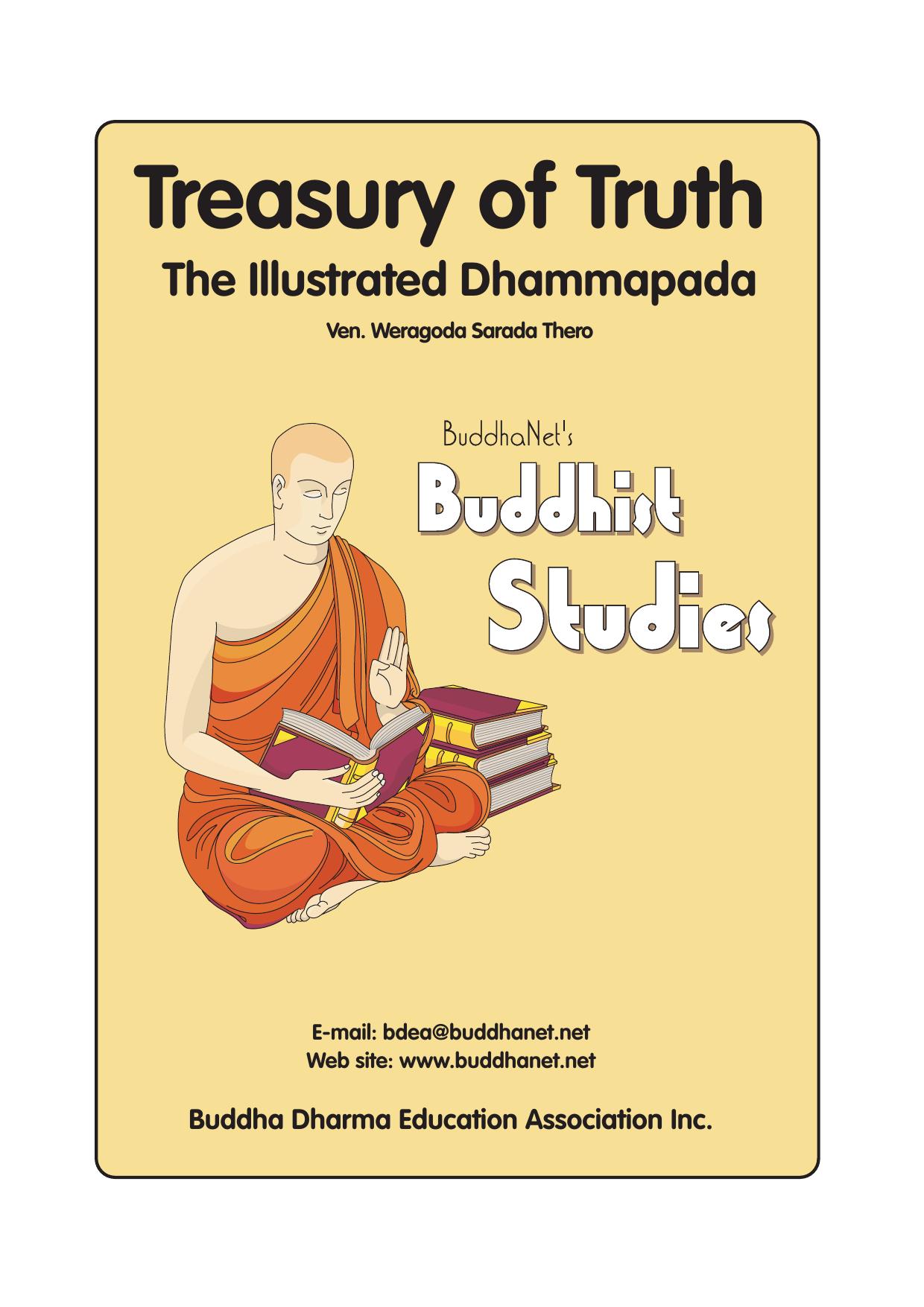 Treasury of Truth - Illustrated Dhammapada by Ven. Weragoda Sarada Maha Thero