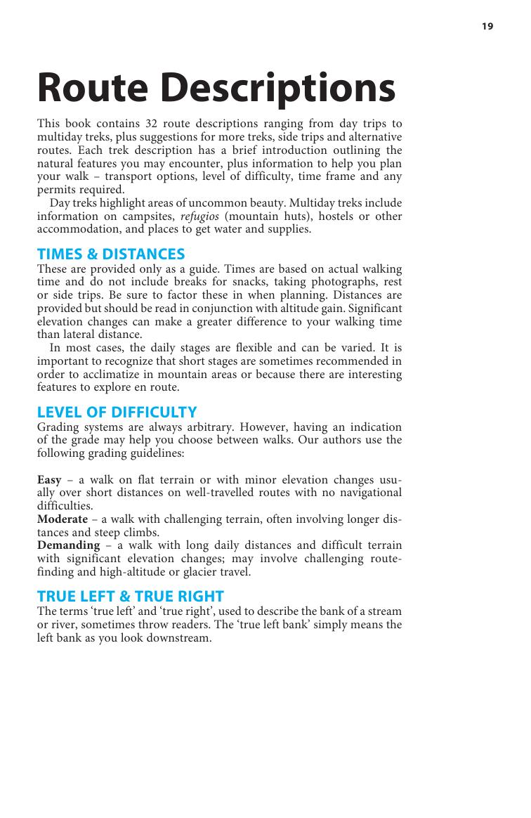 Trekking in the Patagonian Andes - Planning (Chapter) by Lonely Planet