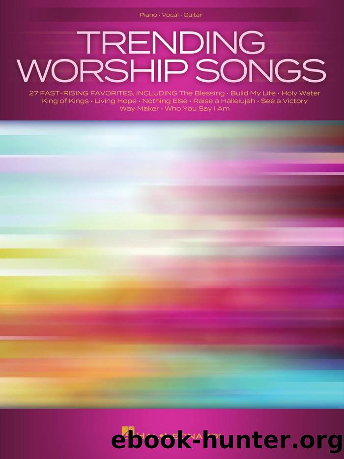 Trending Worship Songs by Hal Leonard Corp