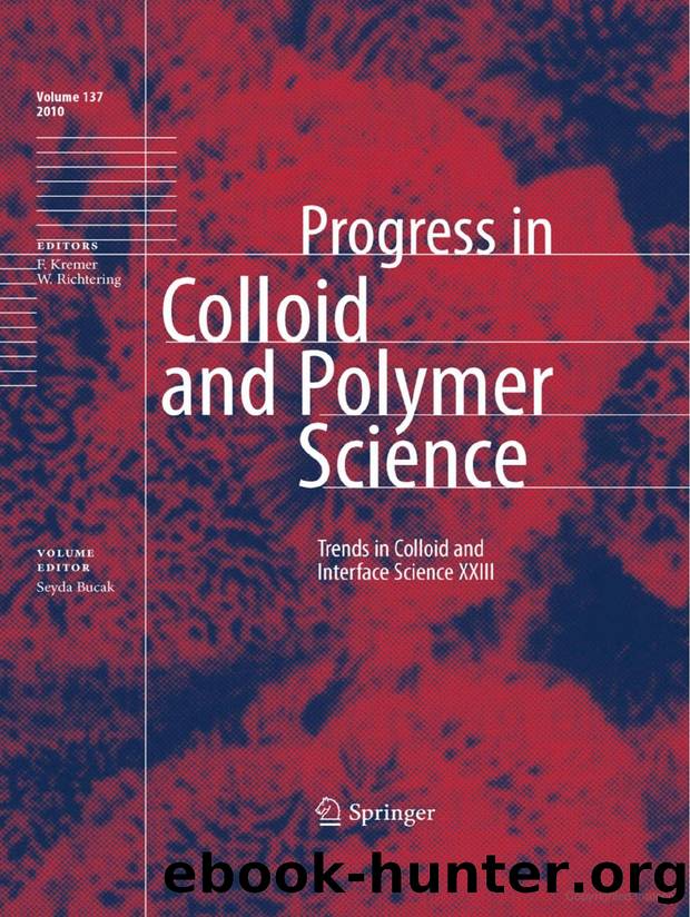 Trends in Colloid and Interface Science XXIII (Progress in Colloid and Polymer Science) by Seyda Bucak