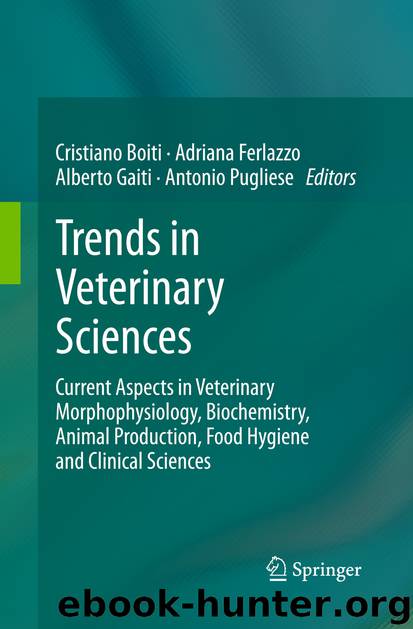 Trends in Veterinary Sciences by Cristiano Boiti Adriana Ferlazzo Alberto Gaiti & Antonio Pugliese