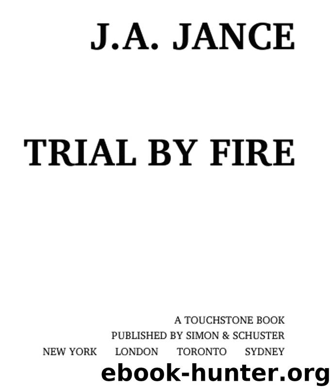 Trial by Fire: A Novel of Suspense