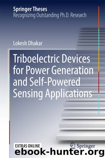 Triboelectric Devices for Power Generation and Self-Powered Sensing Applications by Lokesh Dhakar