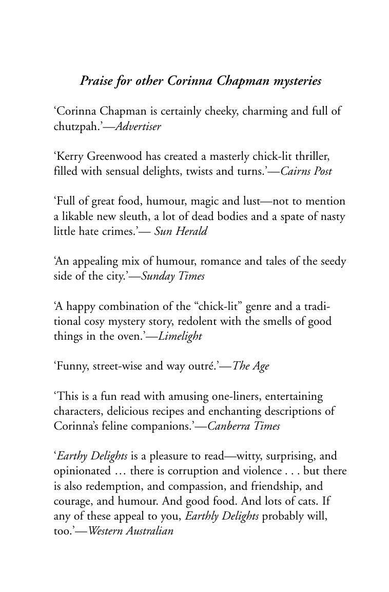 Trick or Treat by Kerry Greenwood