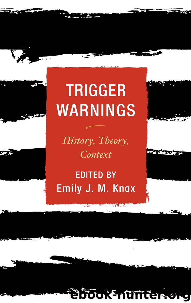 Trigger Warnings by Knox Emily J. M.;