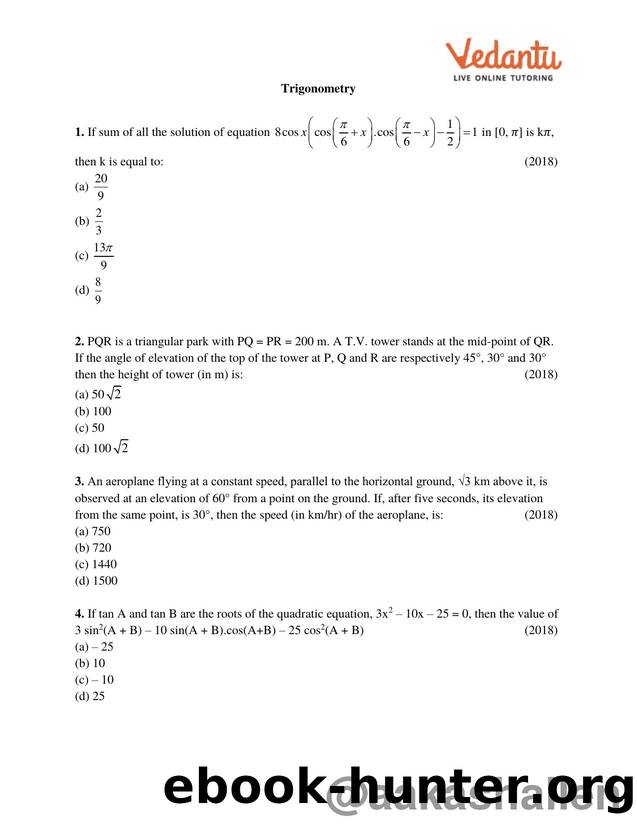 Trigonometric Functions   equations by VIPL029
