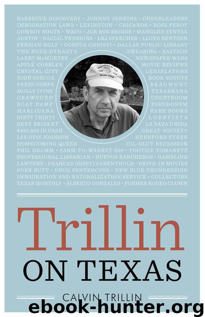 Trillin on Texas by Calvin Trillin