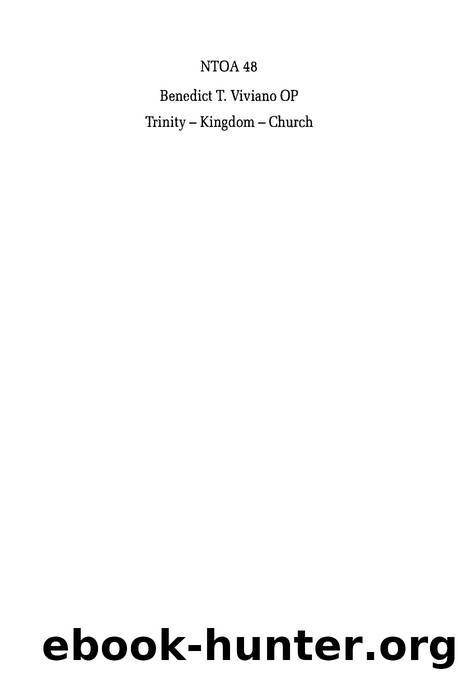 Trinity - Kingdom by Church (9783666539497)