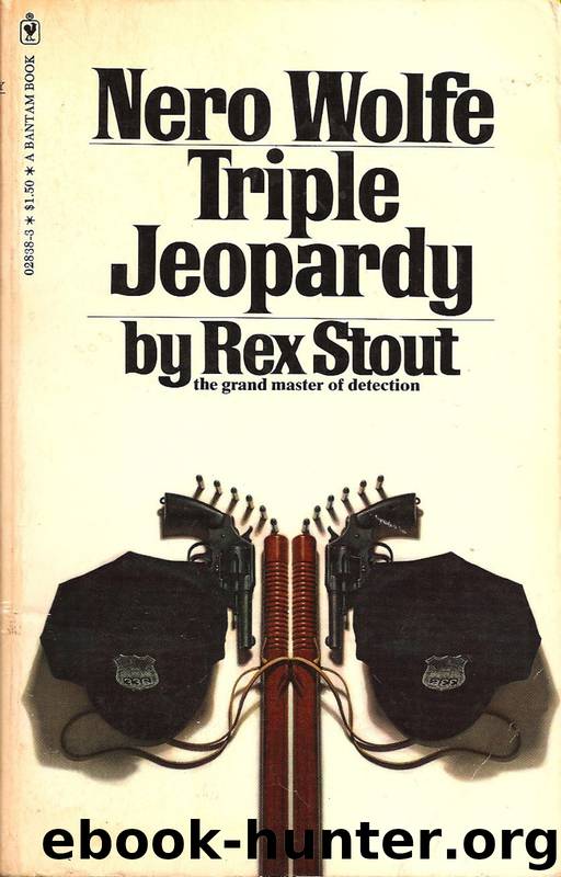 Triple Jeopardy by Rex Stout