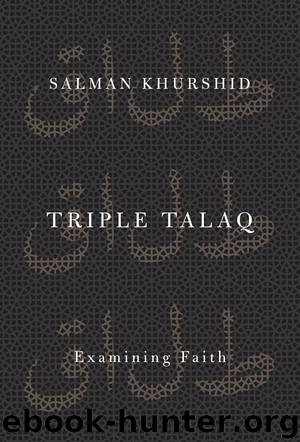 Triple Talaq by Salman Khurshid