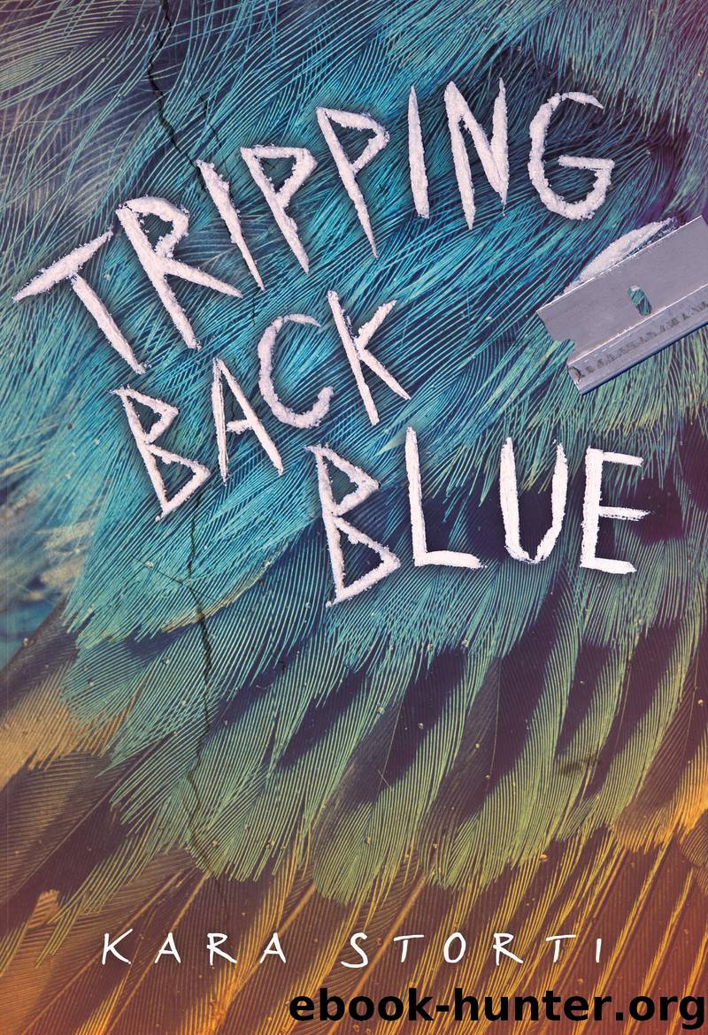 Tripping Back Blue by Kara Storti
