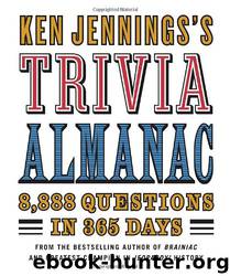 Trivia Almanac by Ken Jennings
