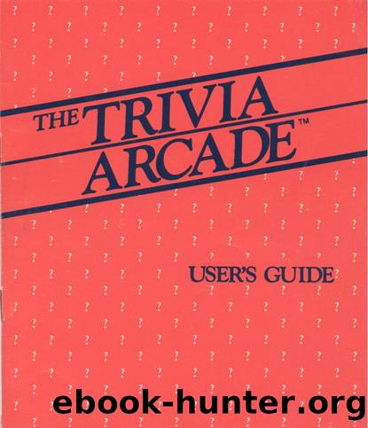 Trivia Arcade Screenplay by Unknown
