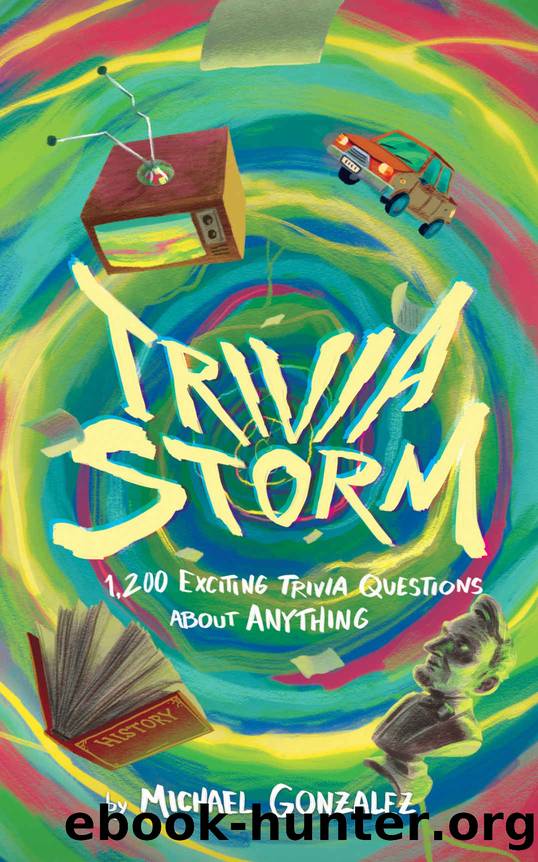 Trivia Storm: 1,200 Exciting Trivia Questions About Anything by Michael Gonzalez