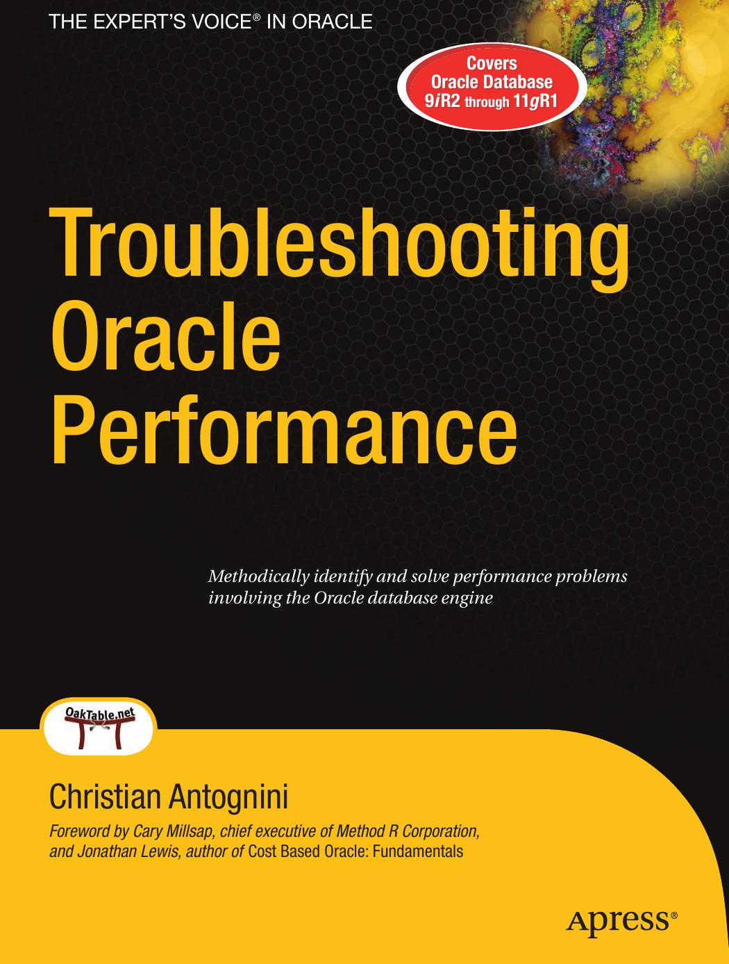 Troubleshooting Oracle Performance by Christian Antognini