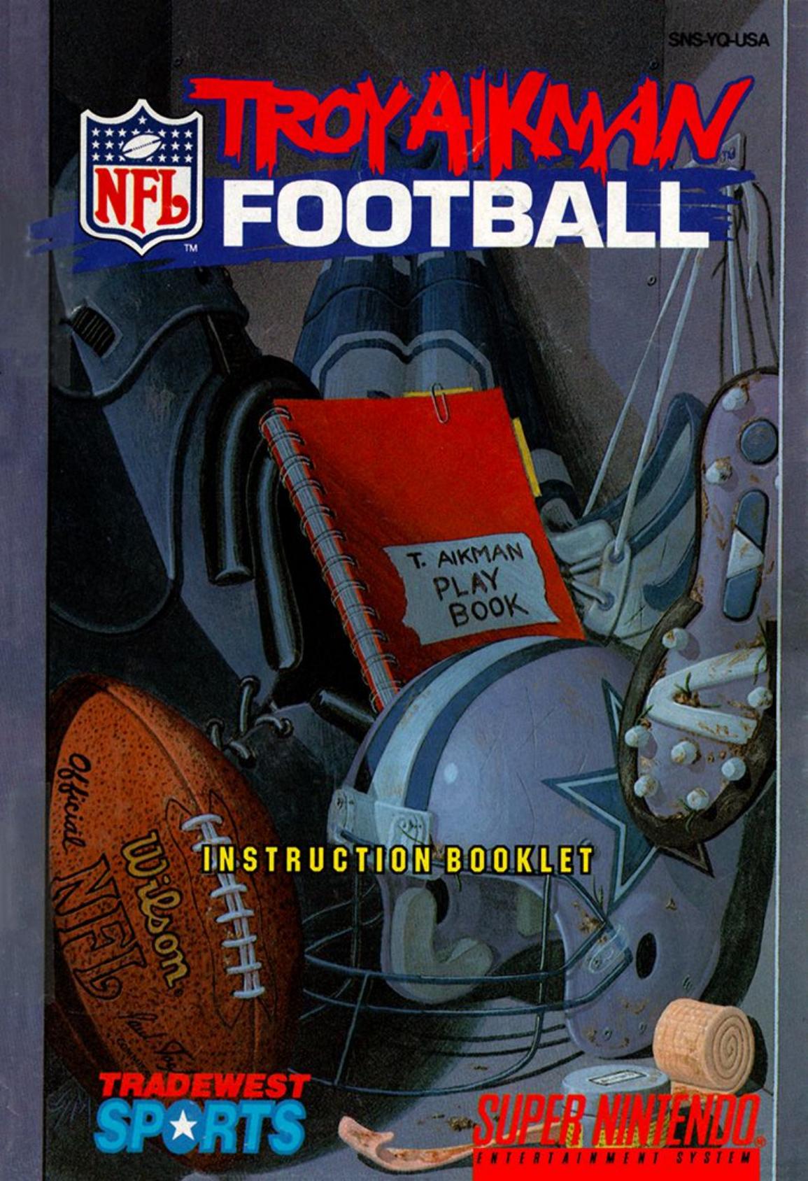 Troy Aikman NFL Football (USA) by Jonathan Grimm