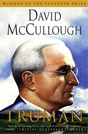 Truman by Mccullough David
