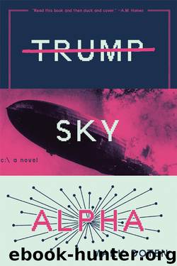 Trump Sky Alpha by Mark Doten