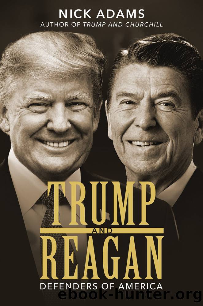 Trump and Reagan by Nick Adams