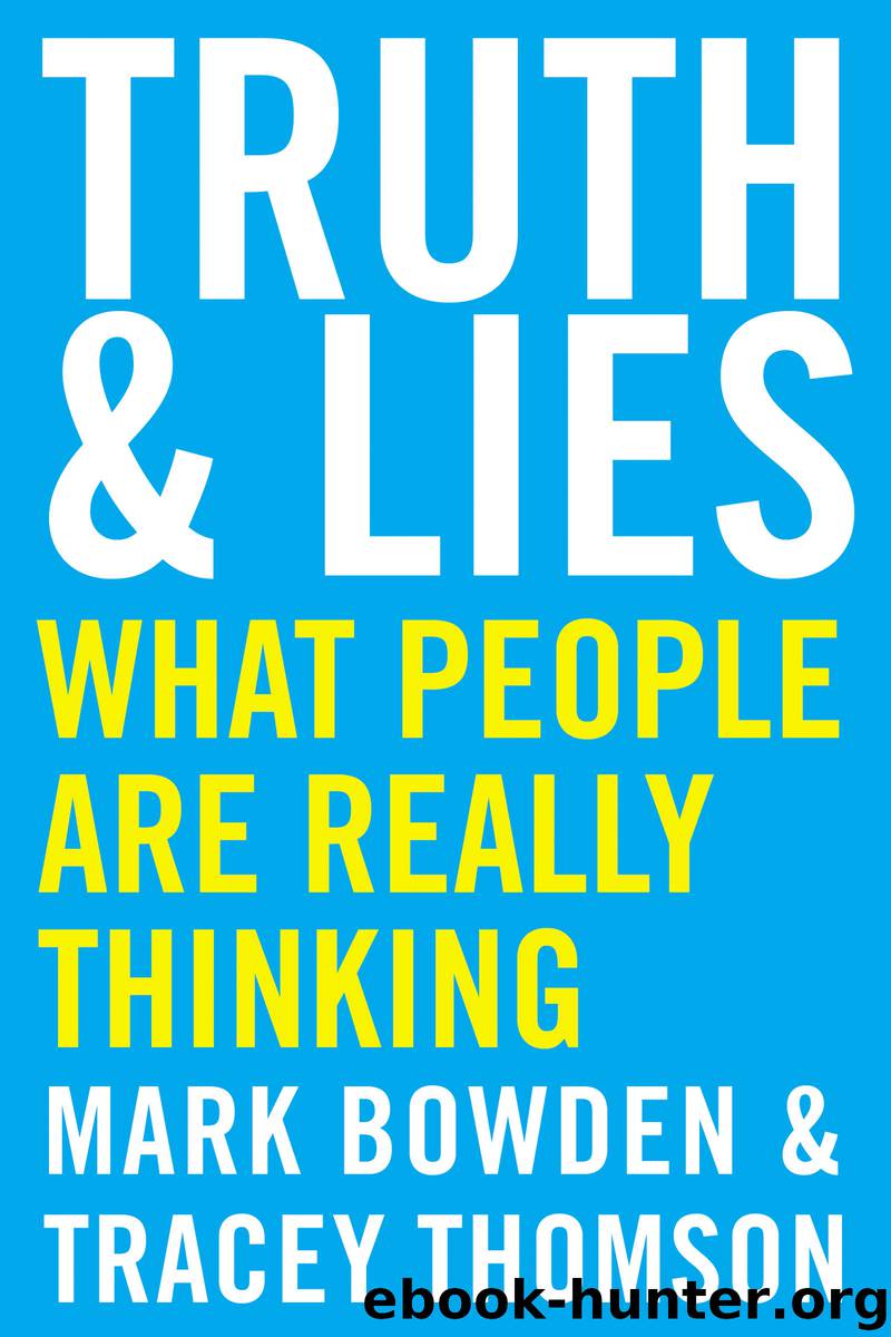 Truth and Lies by Mark Bowden & Tracey Thomson