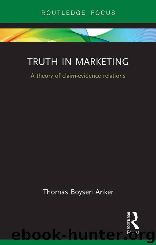Truth in Marketing by Anker Thomas Boysen;