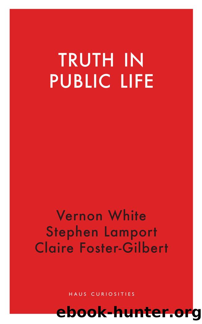 Truth in Public Life by unknow