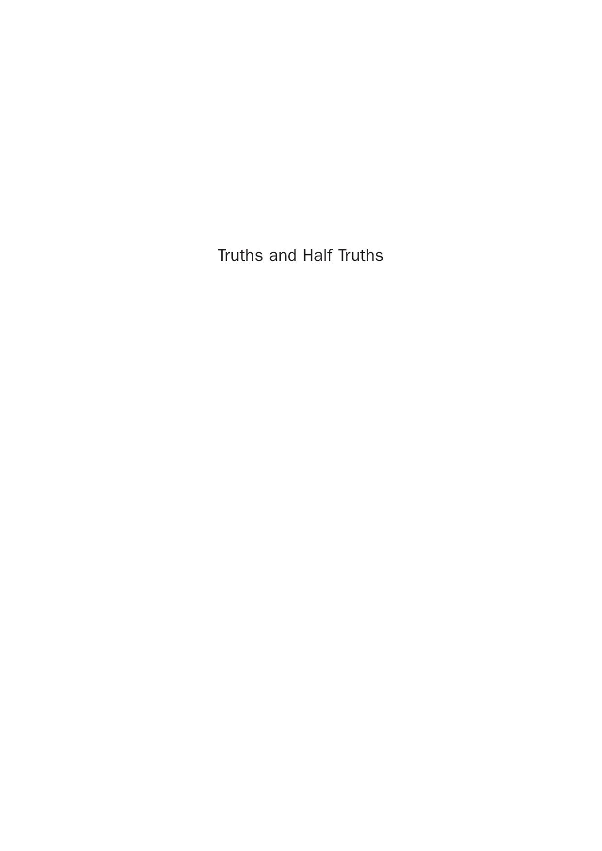 Truths and Half Truths. China's Socio-Economic Reforms from 1978â2010 by Ferdinand Gul and Haitian Lu (Auth.)