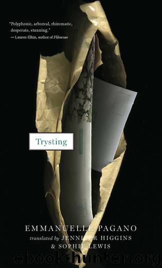 Trysting by Emmanuelle Pagano