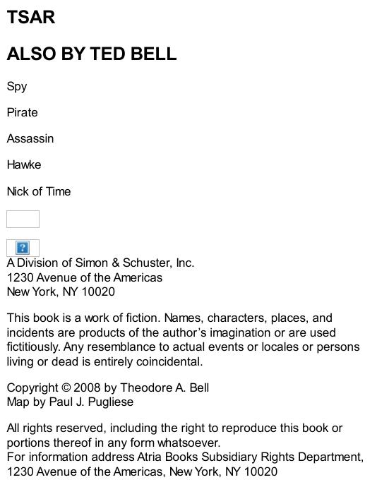 Tsar: A Thriller (Alex Hawke) by Ted Bell
