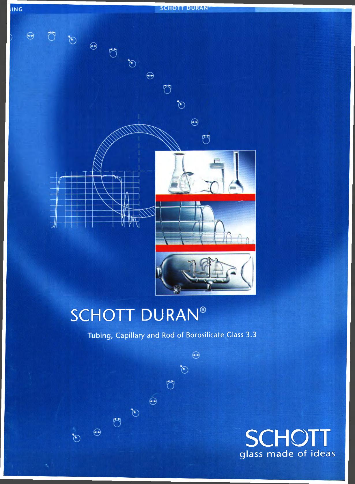 Tubing, Ð¡apillary and Rod of Borosilicate glass 3.3 by Schott Duran