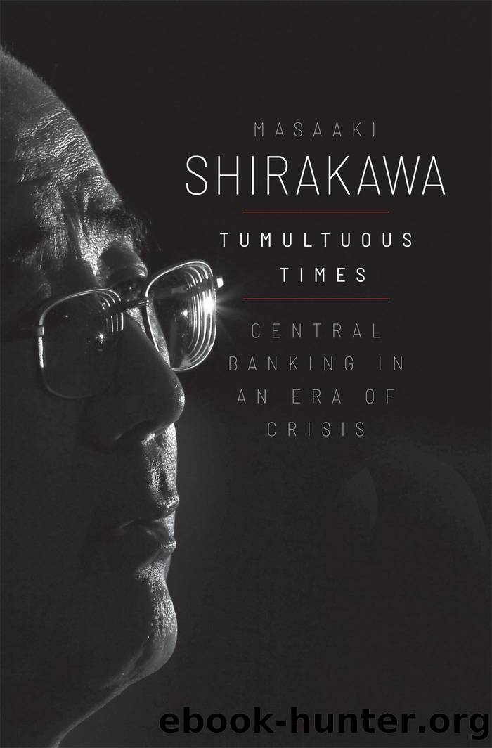 Tumultuous Times by Masaaki Shirakawa