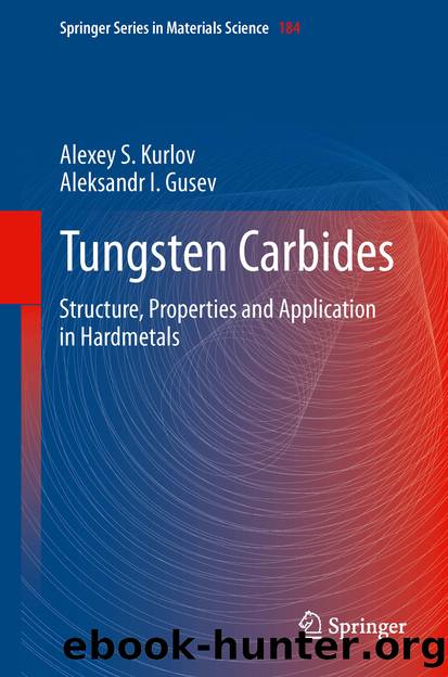 Tungsten Carbides by Alexey S. Kurlov & Aleksandr I. Gusev