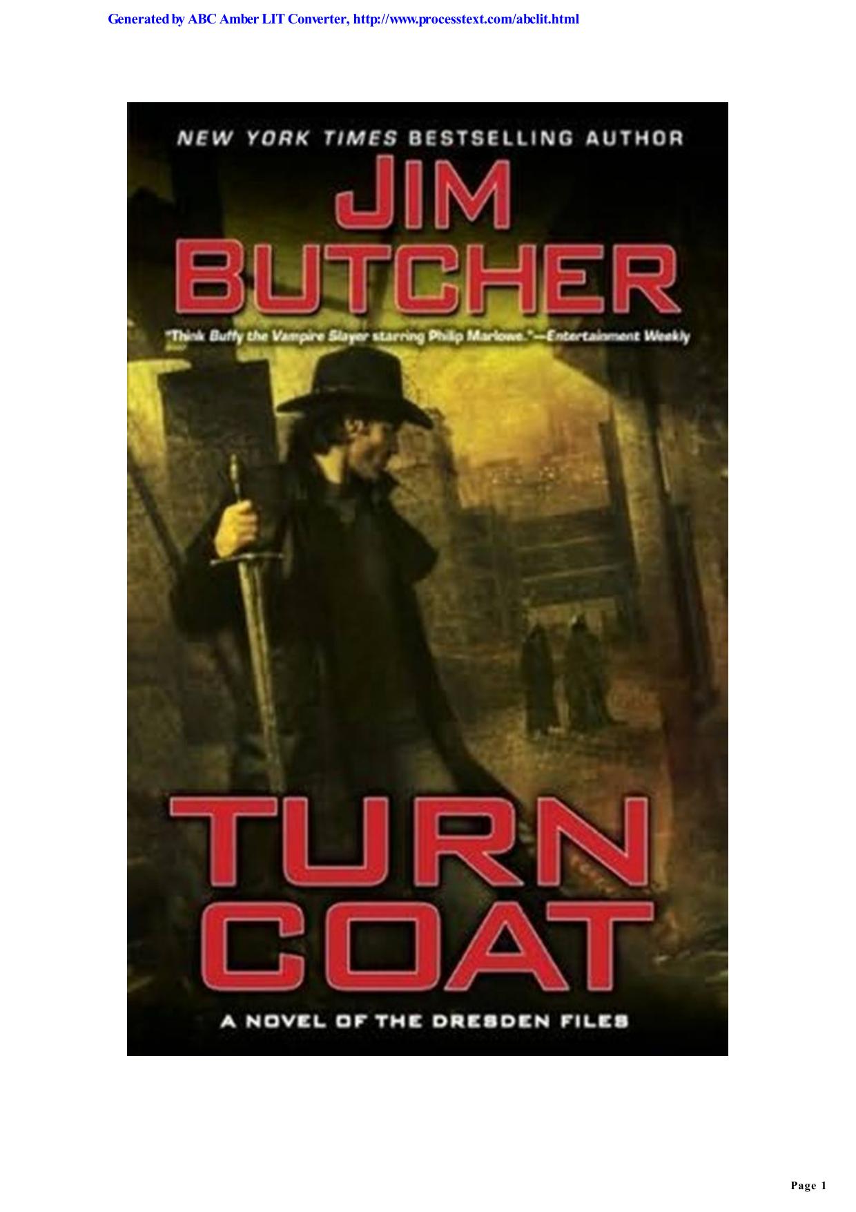 Turn Coat (The Dresden Files, #11) by Unknown
