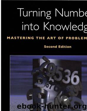 Turning Numbers Into Knowledge by Unknown