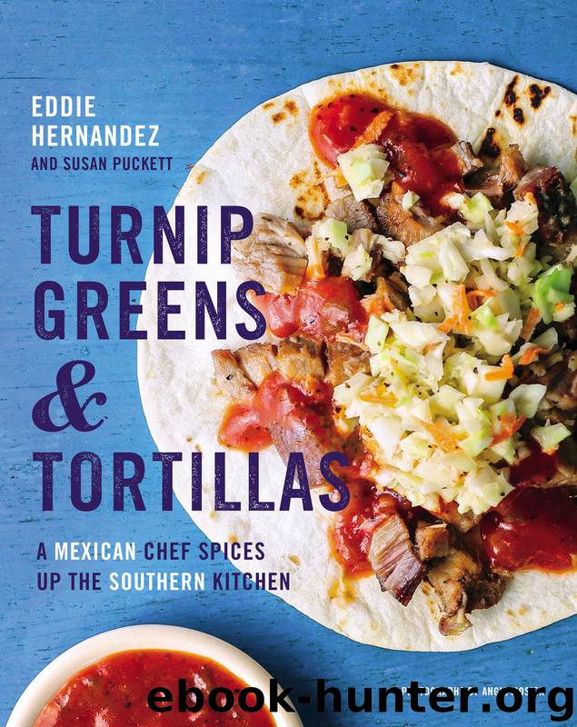 Turnip Greens & Tortillas by Eddie Hernandez