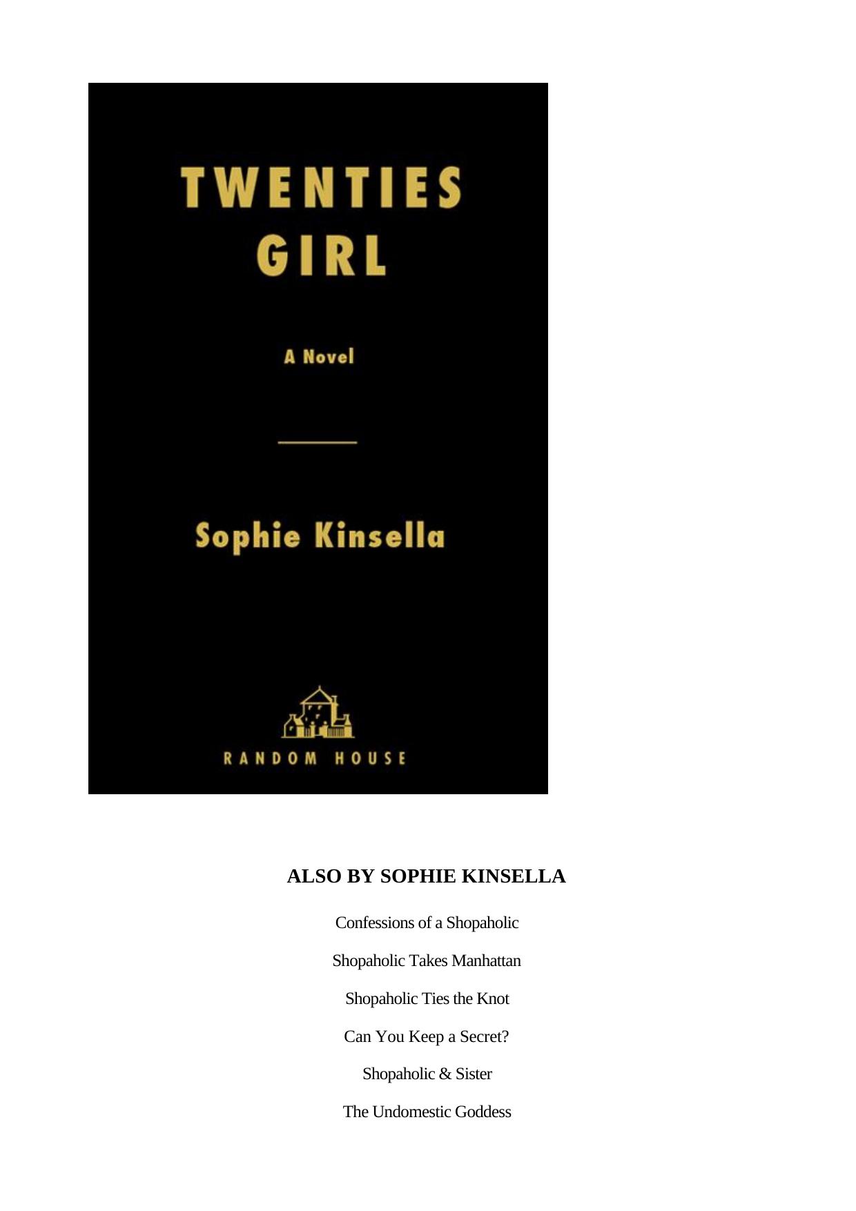 Twenties Girl by Sophie Kinsella