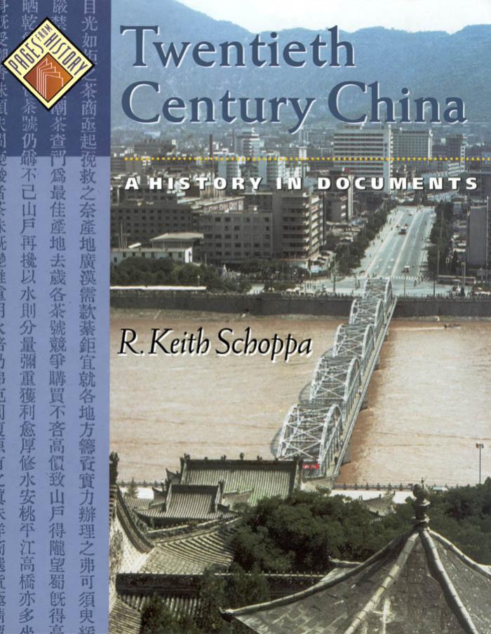 Twentieth Century China A History in Documents by Unknown