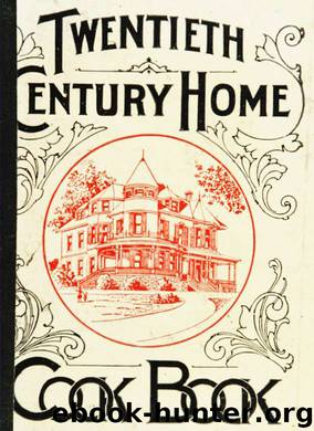 Twentieth century home cook book by Carruthers Francis