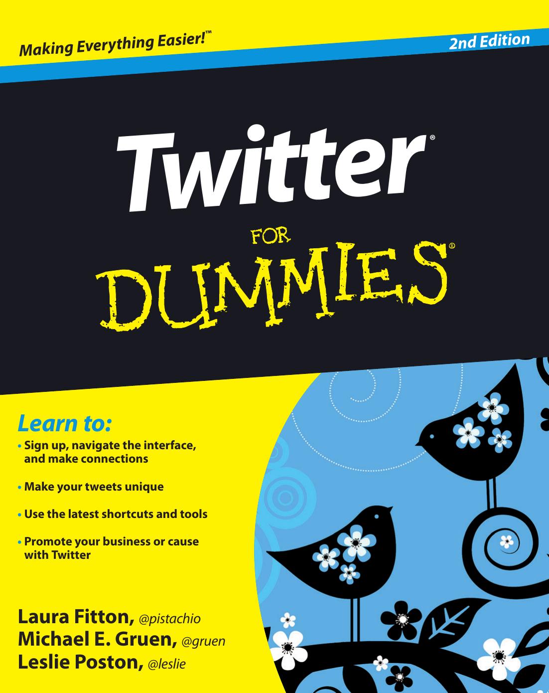 Twitter for Dummies, Second Edition (repost) by Unknow