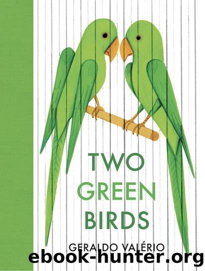 Two Green Birds by Geraldo Valério