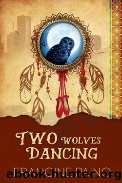 Two Wolves Dancing by Francine Paino