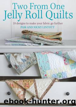 Two from One Jelly Roll Quilts by Pam Lintott