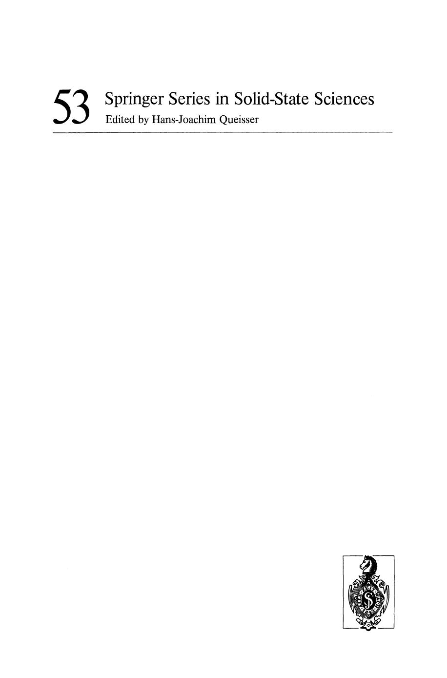 Two-Dimensional Systems, Heterostructures, and Superlattices: Proceedings of the International Winter School Mauterndorf, Austria, February 26 â March 2, 1984 by unknow