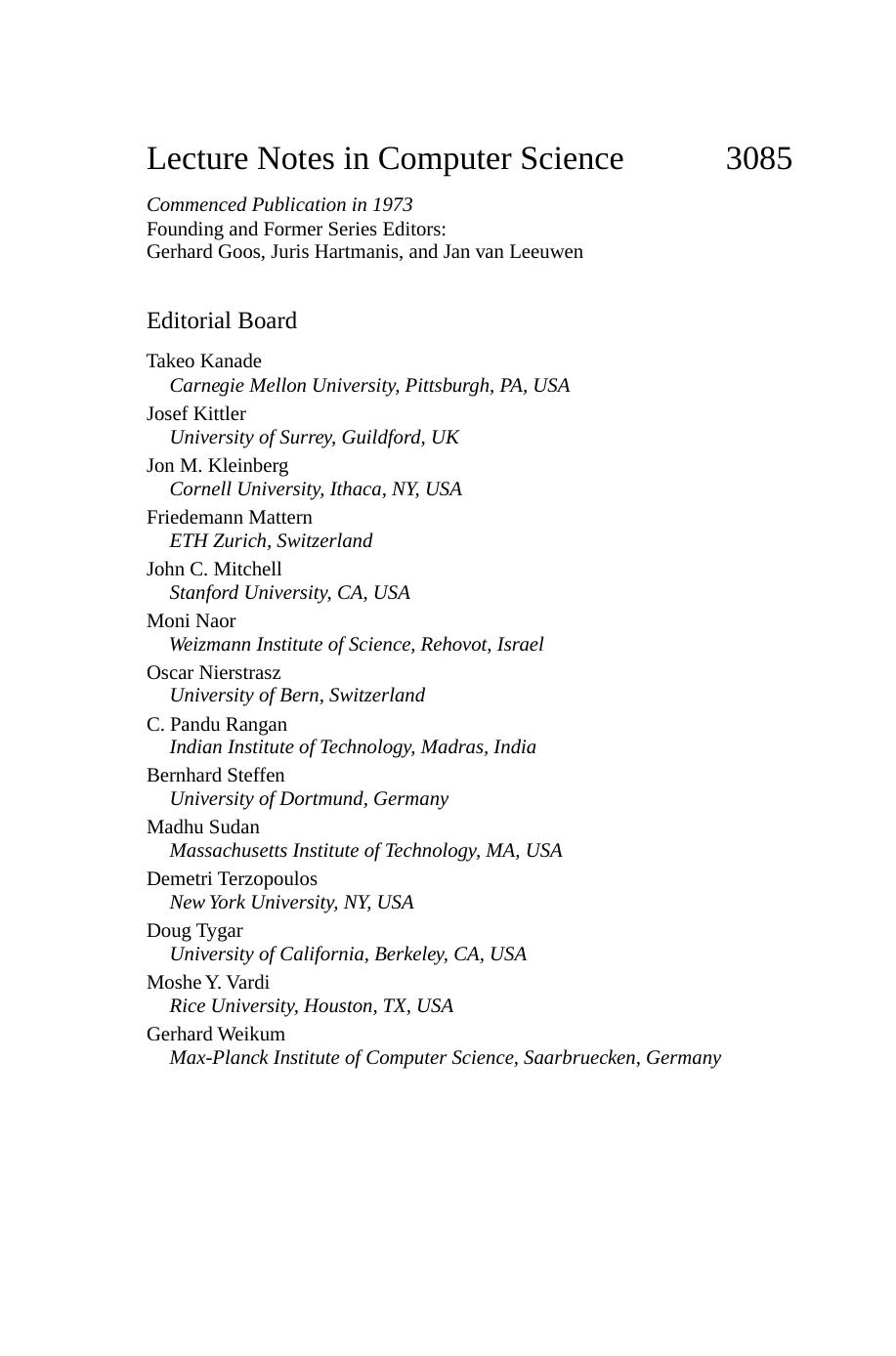 Types for Proofs and Programs: International Workshop, TYPES 2003, Torino, Italy, April 30 - May 4, 2003, Revised Selected Papers by Robin Adams (auth.) Stefano Berardi Mario Coppo Ferruccio Damiani (eds.)